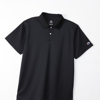 25fwチャンピオンCHAMPIONC3-XS396POLOSHIRTポロシャツ半そで半袖吸汗速乾抗菌防臭ユニセックスシンプルスポーツ運動