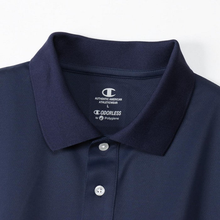 25fwチャンピオンCHAMPIONC3-XS396POLOSHIRTポロシャツ半そで半袖吸汗速乾抗菌防臭ユニセックスシンプルスポーツ運動