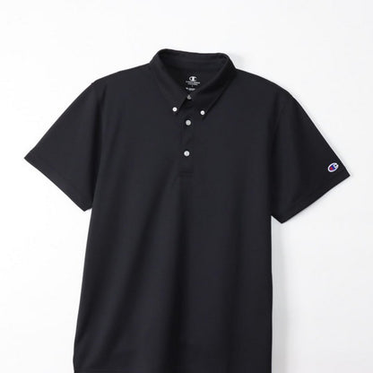 25fwチャンピオンCHAMPIONC3-XS397BDPOLOポロシャツトップス半そで半袖吸汗速乾抗菌防臭ユニセックスシンプルスポーツ運動トレーニング