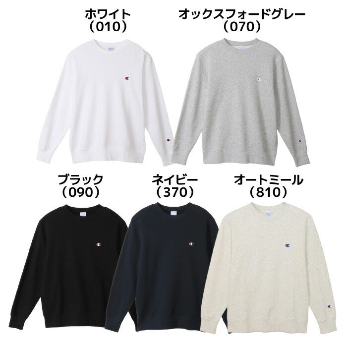 25fwチャンピオンCHAMPIONC3-Y035CREWNECKSWEATSスウェットシャツクルーネックトップスロングスリーブ長そで長袖ユニセックス運動スポーツアパレル