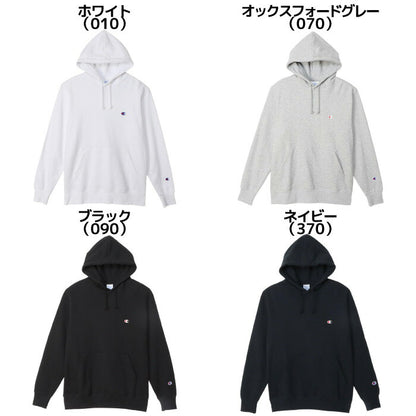 25fwチャンピオンCHAMPIONC3-Y136HOODEDSWEATSHIRスウェットトップスフードパーカーロゴ刺繍ユニセックス裏起毛春夏秋冬暖かいあったか