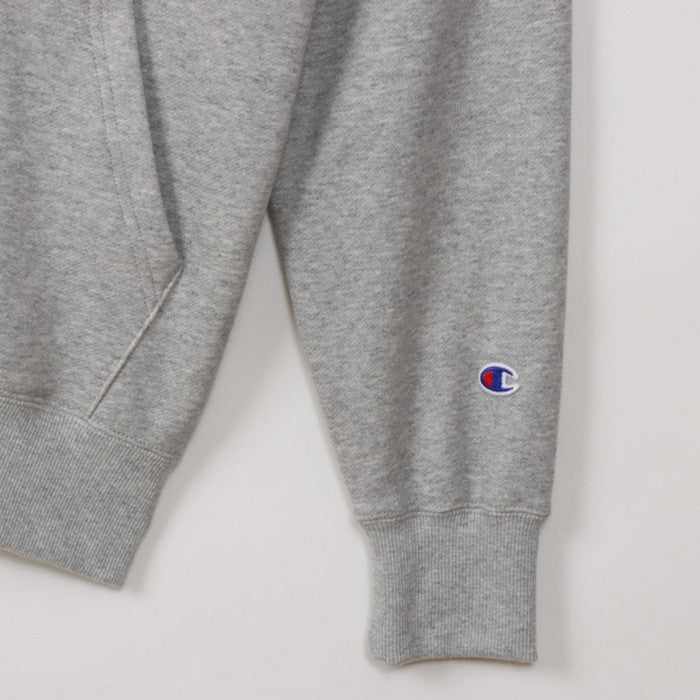 25fwチャンピオンCHAMPIONC3-Y137ZIPHOODEDSWEATスウェットトップスフードパーカージッパーロゴ刺繍ユニセックス裏起毛春夏秋冬暖かいあったか