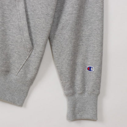 25fwチャンピオンCHAMPIONC3-Y137ZIPHOODEDSWEATスウェットトップスフードパーカージッパーロゴ刺繍ユニセックス裏起毛春夏秋冬暖かいあったか