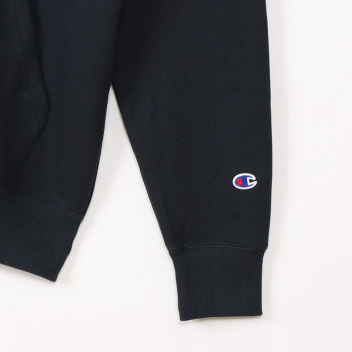 25fwチャンピオンCHAMPIONC3-Y137ZIPHOODEDSWEATスウェットトップスフードパーカージッパーロゴ刺繍ユニセックス裏起毛春夏秋冬暖かいあったか