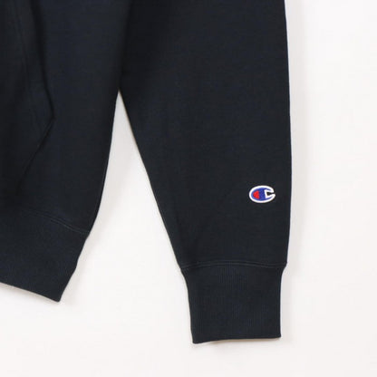 25fwチャンピオンCHAMPIONC3-Y137ZIPHOODEDSWEATスウェットトップスフードパーカージッパーロゴ刺繍ユニセックス裏起毛春夏秋冬暖かいあったか