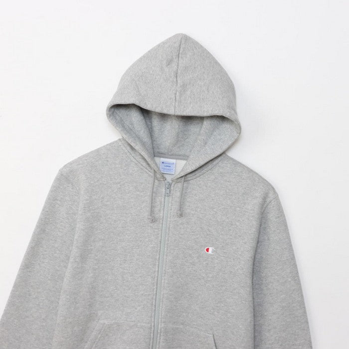 25fwチャンピオンCHAMPIONC3-Y140ZIPHOODEDSWEATスウェットトップスフードパーカージッパーロゴ刺繍ユニセックス裏起毛春夏秋冬暖かいあったか