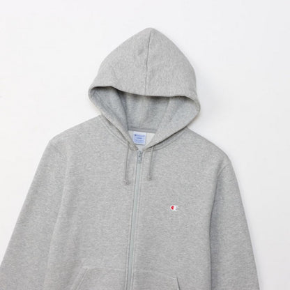25fwチャンピオンCHAMPIONC3-Y140ZIPHOODEDSWEATスウェットトップスフードパーカージッパーロゴ刺繍ユニセックス裏起毛春夏秋冬暖かいあったか