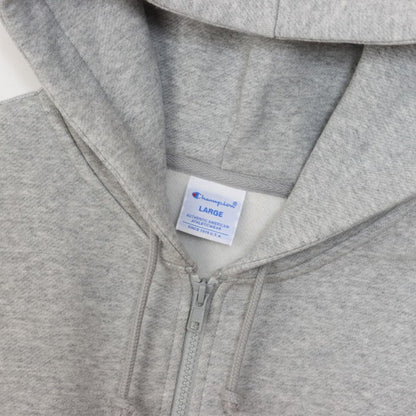 25fwチャンピオンCHAMPIONC3-Y140ZIPHOODEDSWEATスウェットトップスフードパーカージッパーロゴ刺繍ユニセックス裏起毛春夏秋冬暖かいあったか