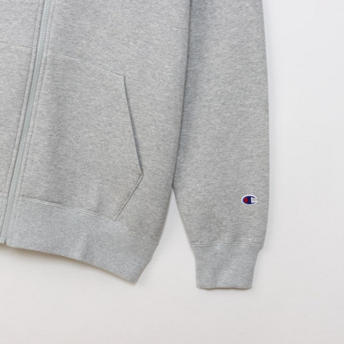 25fwチャンピオンCHAMPIONC3-Y140ZIPHOODEDSWEATスウェットトップスフードパーカージッパーロゴ刺繍ユニセックス裏起毛春夏秋冬暖かいあったか