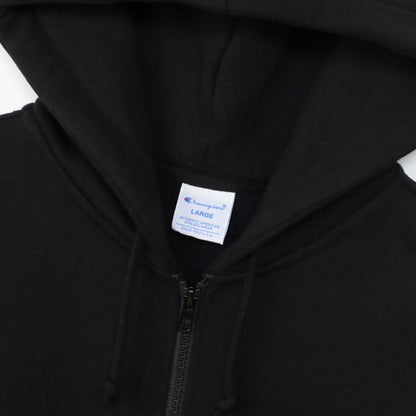 25fwチャンピオンCHAMPIONC3-Y140ZIPHOODEDSWEATスウェットトップスフードパーカージッパーロゴ刺繍ユニセックス裏起毛春夏秋冬暖かいあったか