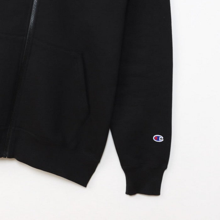 25fwチャンピオンCHAMPIONC3-Y140ZIPHOODEDSWEATスウェットトップスフードパーカージッパーロゴ刺繍ユニセックス裏起毛春夏秋冬暖かいあったか