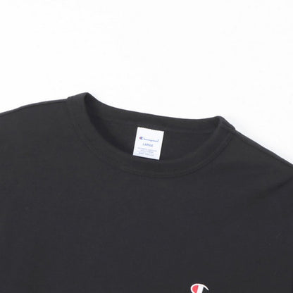 25fwチャンピオンCHAMPIONC3-Y428LONGSLEEVET-SHTシャツロンT長袖長そでロングスリーブシャツトップスユニセックスシンプル春夏秋冬ロゴ刺繍