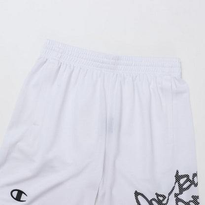 25fwチャンピオンCHAMPIONC3-ZB520SHORTSショーツショートパンツバスケットボール吸汗速乾メンズロゴ刺繍運動スポーツ練習トレーニング