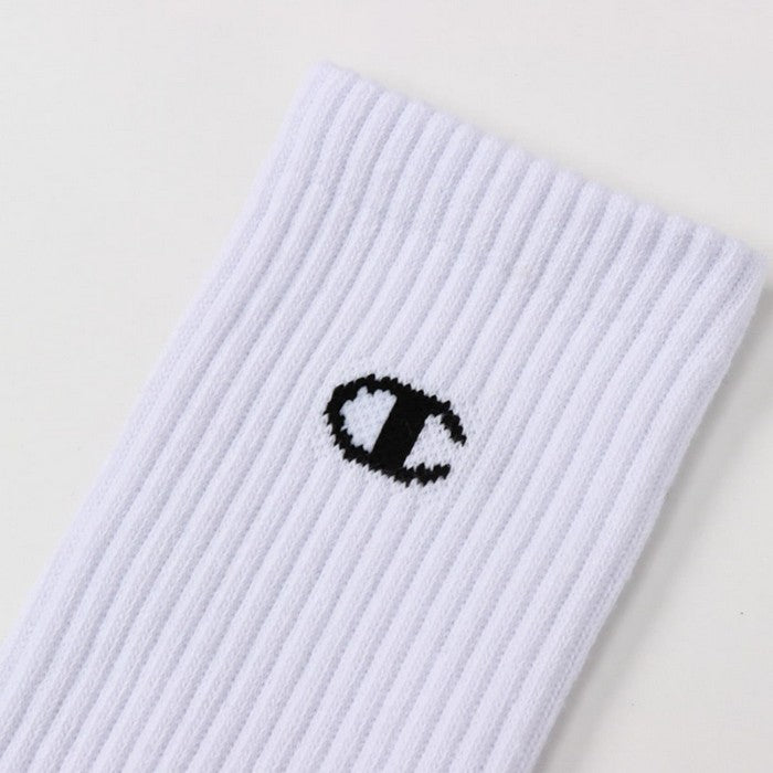 25fwチャンピオンCHAMPIONC3-ZB722S3PMIDDLESOCKS【3足組】ミドルソックスソックス靴下抗菌防臭運動スポーツ普段アーチサポートクッション性