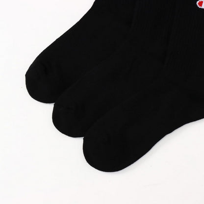 25fwチャンピオンCHAMPIONC3-ZB722S3PMIDDLESOCKS【3足組】ミドルソックスソックス靴下抗菌防臭運動スポーツ普段アーチサポートクッション性