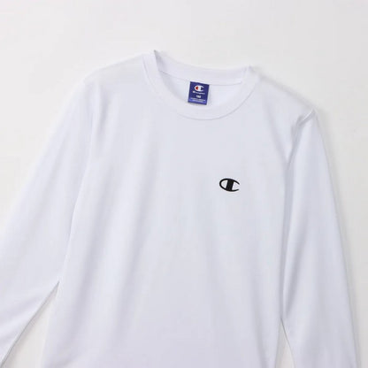 25ssチャンピオンCHAMPIONCK-BS401LONGSLEEVET-SHIRT長袖Tシャツ長そで速乾ジュニアキッズ子供