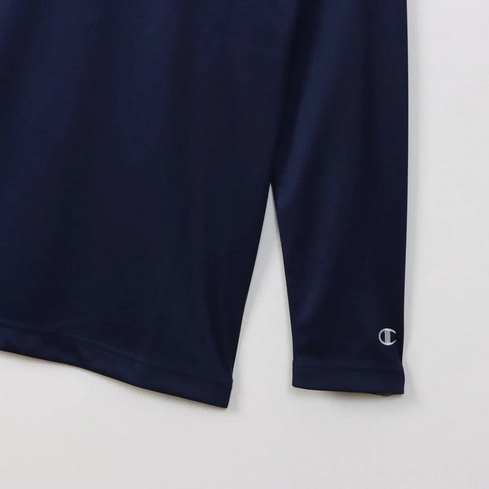 25ssチャンピオンCHAMPIONCK-BS401LONGSLEEVET-SHIRT長袖Tシャツ長そで速乾ジュニアキッズ子供