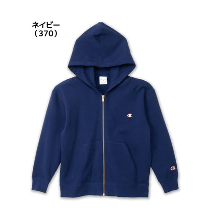 26fw チャンピオン CHAMPION CK-E102 ZIP HOODED SWEATSHIRT キッズ フルジップパーカー 裏毛 綿100%