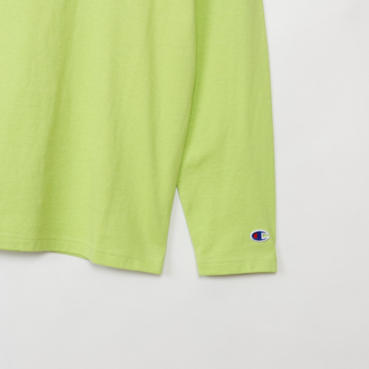26fw チャンピオン CHAMPION CK-E401 LONG SLEEVE T-SHIRT キッズ 長袖Tシャツ ロンT 綿100% 子供服 刺繍ロゴ