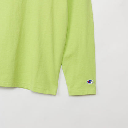 26fw チャンピオン CHAMPION CK-E401 LONG SLEEVE T-SHIRT キッズ 長袖Tシャツ ロンT 綿100% 子供服 刺繍ロゴ