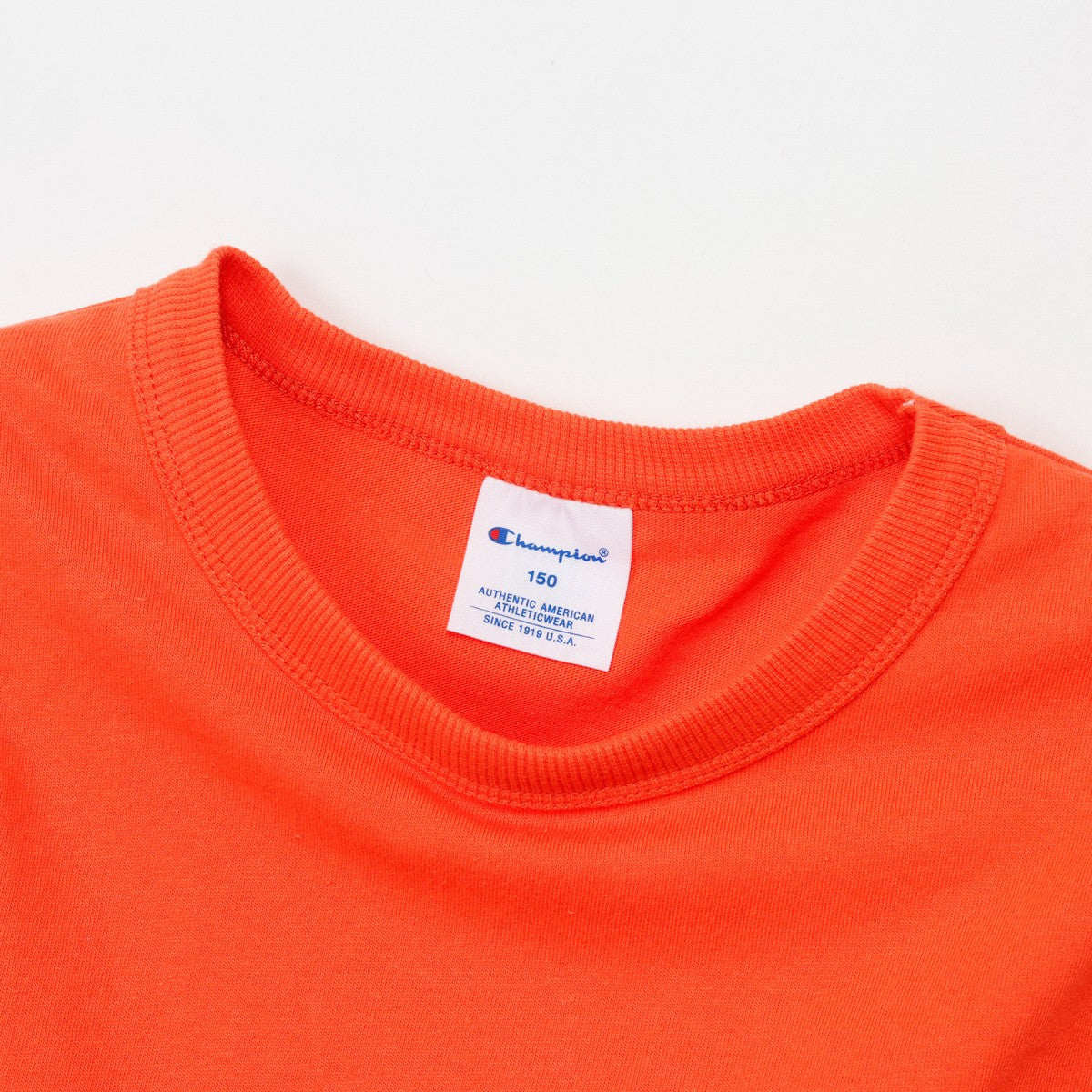 26fw チャンピオン CHAMPION CK-E401 LONG SLEEVE T-SHIRT キッズ 長袖Tシャツ ロンT 綿100% 子供服 刺繍ロゴ
