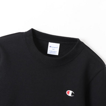 25fwチャンピオンCHAMPIONCK-Y001CREWNECKSWEATスウェットシャツトップスキッズジュニア子供カジュアルシンプル冬ロゴ刺繍