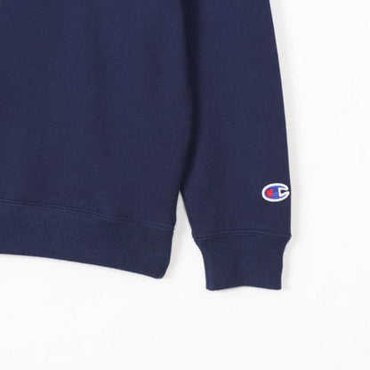 25fwチャンピオンCHAMPIONCK-Y001CREWNECKSWEATスウェットシャツトップスキッズジュニア子供カジュアルシンプル冬ロゴ刺繍