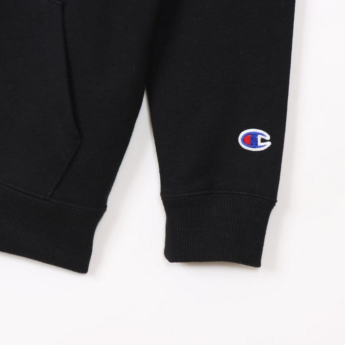 25fwチャンピオンCHAMPIONCK-Y101HOODEDSWEATスウェットシャツフードトップスキッズジュニア子供カジュアルシンプル冬