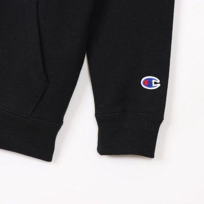 25fwチャンピオンCHAMPIONCK-Y101HOODEDSWEATスウェットシャツフードトップスキッズジュニア子供カジュアルシンプル冬