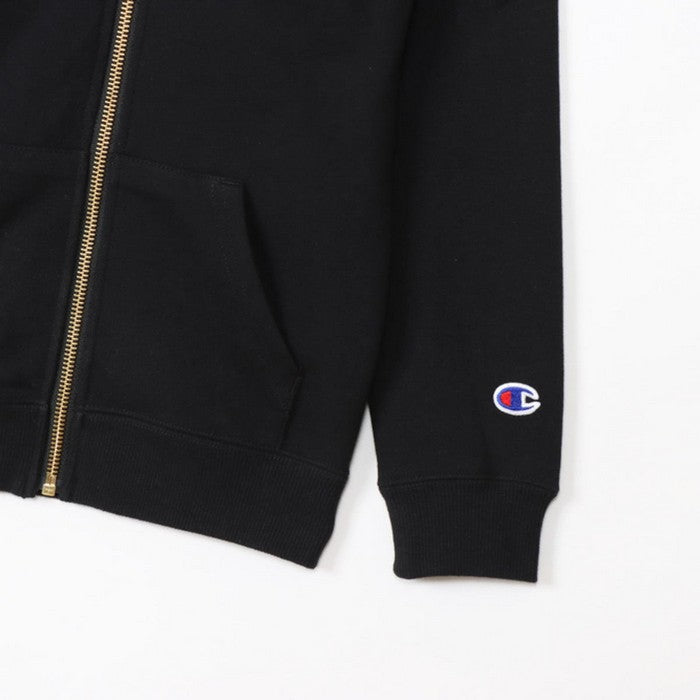 25fwチャンピオンCHAMPIONCK-Y102ZIPHOODEDSWEATスウェットシャツフードジップトップスキッズジュニア子供カジュアルシンプル冬