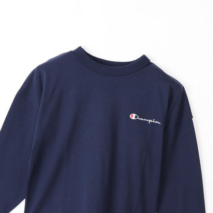 25fwチャンピオンCHAMPIONCK-Y404LONGSLEEVETTシャツロンTロングスリーブシャツ長そで長袖カジュアルシンプル
