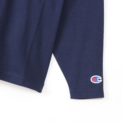 25fwチャンピオンCHAMPIONCK-Y404LONGSLEEVETTシャツロンTロングスリーブシャツ長そで長袖カジュアルシンプル