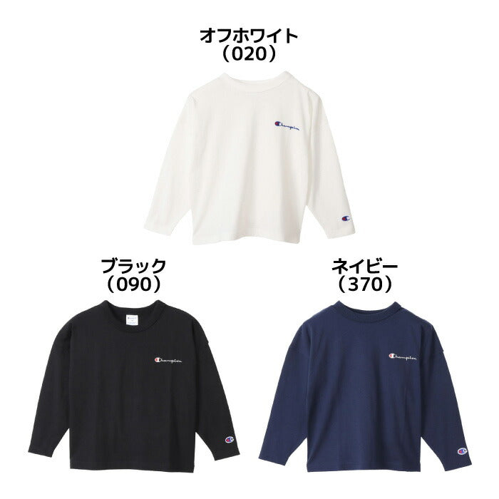 25fwチャンピオンCHAMPIONCK-Y404LONGSLEEVETTシャツロンTロングスリーブシャツ長そで長袖カジュアルシンプル