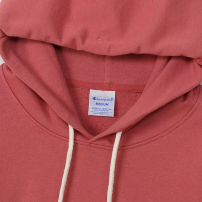 25ssチャンピオンCHAMPIONCW-Y107HOODEDSWEATSHIRトップススウェットパーカーフーディプルオーバー長袖ロゴ刺繍リラックスジムトレーニングトレーニングウェアレディースウィメンズカジュアル普段着部活運動フードスポーツタウンウェア可愛い