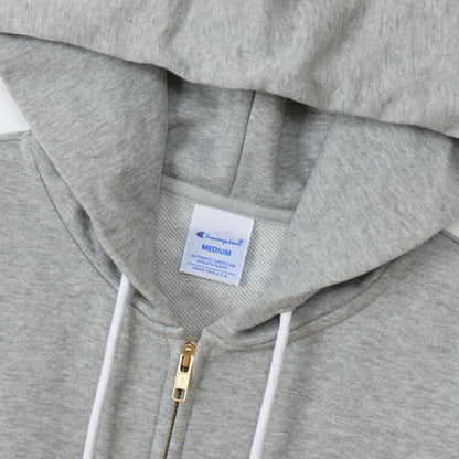 25fwチャンピオンCHAMPIONCW-Y108ZIPHOODEDSWEATジップパーカースウェットパーカーフードレディースウィメンズロゴ刺繍カジュアル