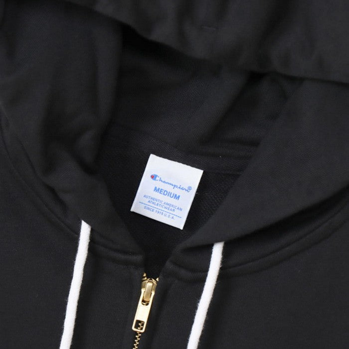 25fwチャンピオンCHAMPIONCW-Y108ZIPHOODEDSWEATジップパーカースウェットパーカーフードレディースウィメンズロゴ刺繍カジュアル