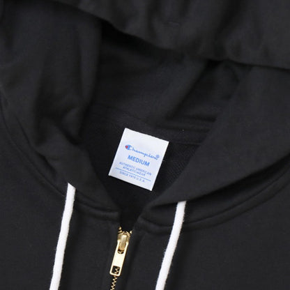 25fwチャンピオンCHAMPIONCW-Y108ZIPHOODEDSWEATジップパーカースウェットパーカーフードレディースウィメンズロゴ刺繍カジュアル