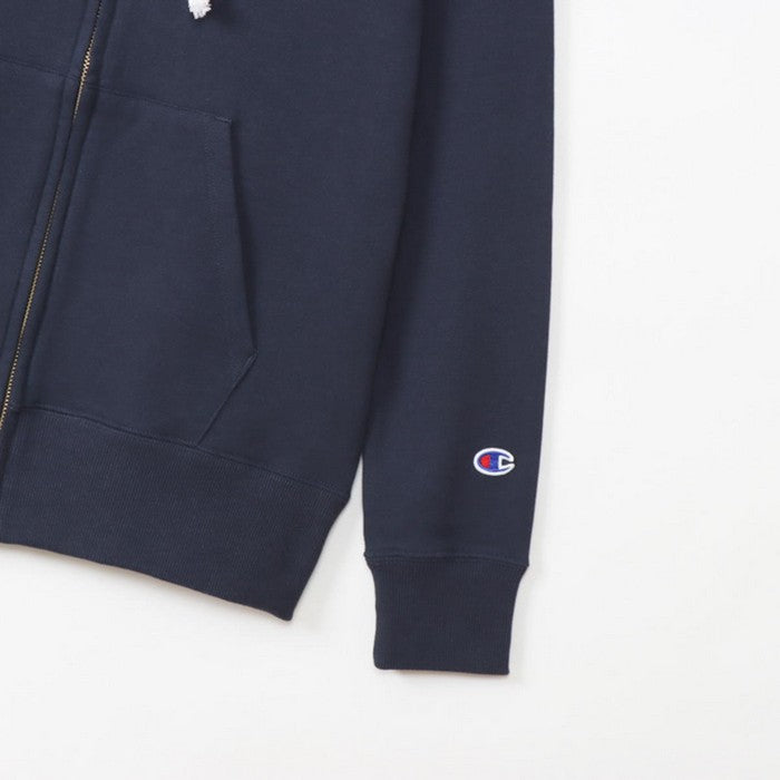 25fwチャンピオンCHAMPIONCW-Y108ZIPHOODEDSWEATジップパーカースウェットパーカーフードレディースウィメンズロゴ刺繍カジュアル