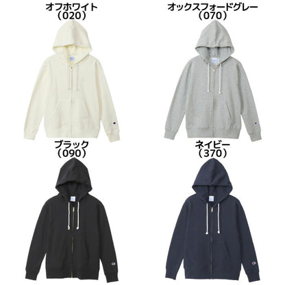 25fwチャンピオンCHAMPIONCW-Y108ZIPHOODEDSWEATジップパーカースウェットパーカーフードレディースウィメンズロゴ刺繍カジュアル