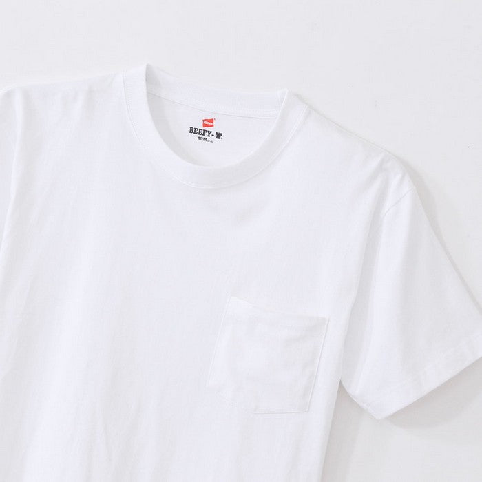 25FWヘインズHANESH5190BEEFYPOCKETT-SHIRTビーフィーTシャツ長そで長袖シンプルオシャレ快適