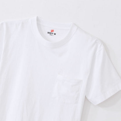 25FWヘインズHANESH5190BEEFYPOCKETT-SHIRTビーフィーTシャツ長そで長袖シンプルオシャレ快適