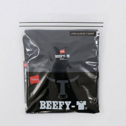 25FWヘインズHANESH5196L/SPOCKETT-SHIRTビーフィーTシャツ長そで長袖ポケットシンプルオシャレ快適
