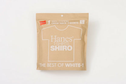 25FWヘインズHANESHM1-X2011PSHIROCREWNECKTシャツシロクルーネック半袖半そでシンプルオシャレ快適