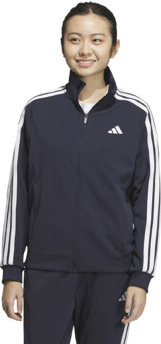 25fwアディダスADIDASJVP3561_WMH3SトラックTトラックジャケットニット生地撥水速乾防寒トレーニング練習スポーツ運動