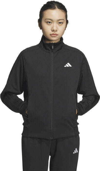 25fwアディダスADIDASJVP3561_WMH3SトラックTトラックジャケットニット生地撥水速乾防寒トレーニング練習スポーツ運動