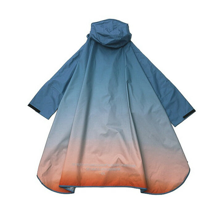 26yキウKIUK404STANDARDRAINPONCHO-2NDポンチョレインコートカッパ雨具観戦アウトドア撥水