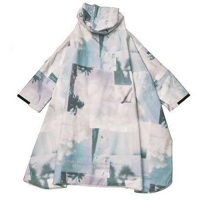 26yキウKIUK404STANDARDRAINPONCHO-2NDポンチョレインコートカッパ雨具観戦アウトドア撥水