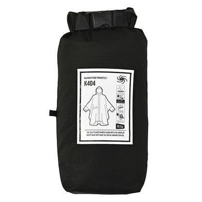 26yキウKIUK404STANDARDRAINPONCHO-2NDポンチョレインコートカッパ雨具観戦アウトドア撥水