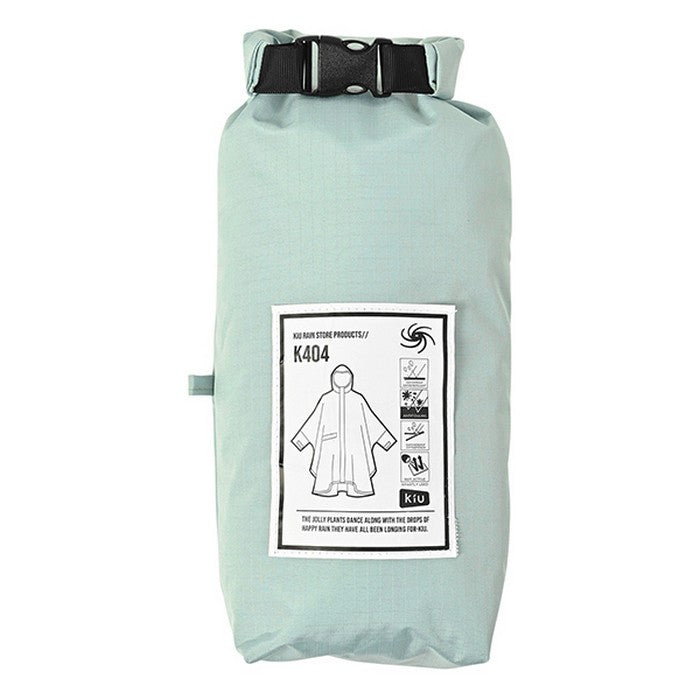 26yキウKIUK404STANDARDRAINPONCHO-2NDポンチョレインコートカッパ雨具観戦アウトドア撥水