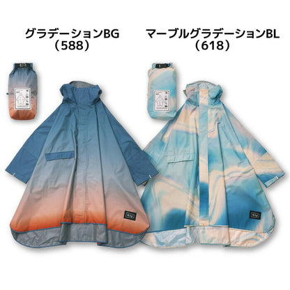 26yキウKIUK404STANDARDRAINPONCHO-2NDポンチョレインコートカッパ雨具観戦アウトドア撥水
